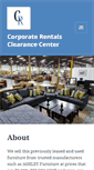 Mobile Screenshot of corporaterentalsclearancecenter.com